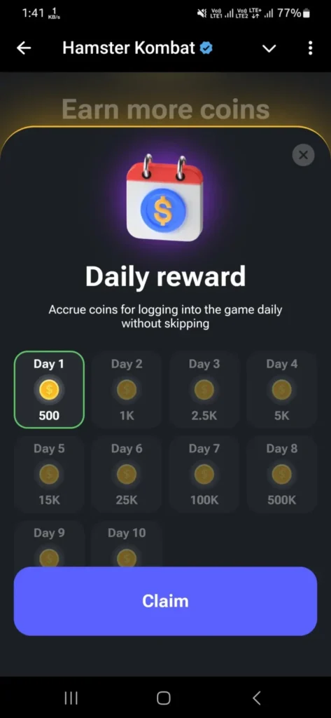 Hamster Kombat Daily Combo